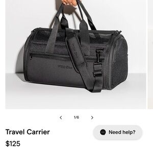 Wild one dog carrier